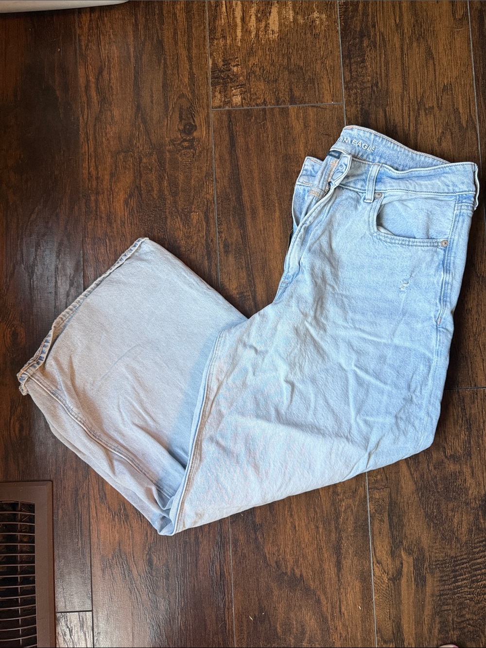 American Eagle Outfitters Light Blue Flare Jeans